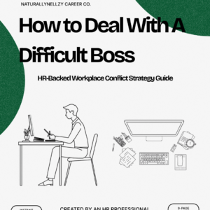 Difficult Boss Survival Guide digital workplace conflict strategy PDF for managing toxic bosses professionally